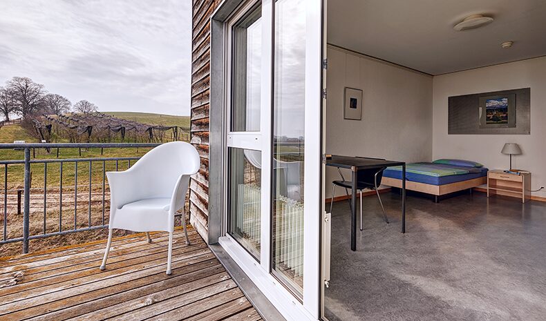Klinik Südhang Einzelzimmer mit Balkon