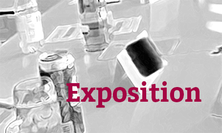 Exposition um den Autopiloten zu ermüden